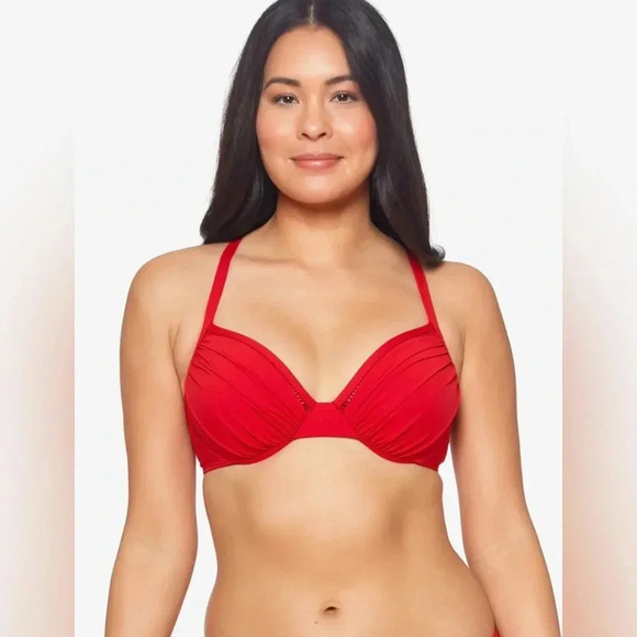 BLEU ROD BEATTIE Behind The Seams Underwire Bikini Top and Bikini Bottom - Picture 2 of 11